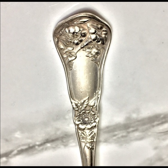 Sterling Silver Plate Spoon Necklace Minimalist - Picture 3 of 8